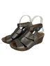 Dansko 100% Leather Gray Silver Sandals Size EU 36 - photo 1