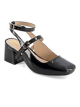 Andrea Women's Patent Leatherette Pumps (view 2)