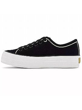 Andrea Women's Platform Canvas Sneakers (view 2)