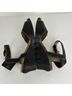 FLY London 100% Leather Black Wedges Size EU 39 - photo 4