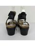 FLY London 100% Leather Black Wedges Size EU 39 - photo 3