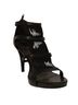 Impo Snake Print Black Heels Size 8 - photo 1