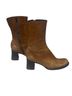 Steve Madden 100% Leather Solid Brown Ankle Boots Size 9 1/2 - photo 5