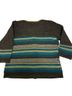 Sundance Print Gray Blue Green Cardigan Size M - photo 2