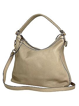 Gucci Gucci Interlocking G Handbag, Leather, Beige, 326514, Women's (view 1)