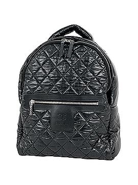 Chanel Chanel Coco Cocoon Backpack, Mark, Nylon, Black, Women's (view 1)