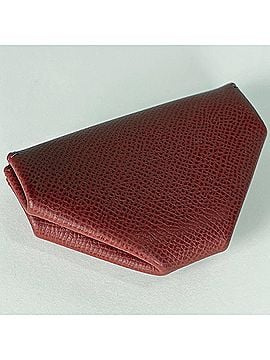 Hermès Hermes HERMES Le Vingt-Quatre Coin Purse Wallet/Coin Case Veau Epsom Red Women's (view 2)