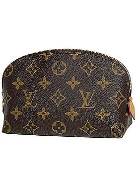 Louis Vuitton Louis Vuitton Pochette Cosmetic Makeup Bag/Pouch, Monogram Brown, M47515, Women's (view 1)