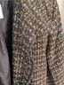 DressBarn 100% Acrylic 100% Polyester Solid Brown Blue Jacket Size 12 - photo 8