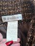 DressBarn 100% Acrylic 100% Polyester Solid Brown Blue Jacket Size 12 - photo 6