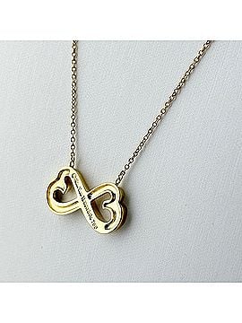 Tiffany & Co. Tiffany &amp; Co. Double Loving Heart Necklace, Yellow Gold (YG), Pendant 750, Women's (view 2)