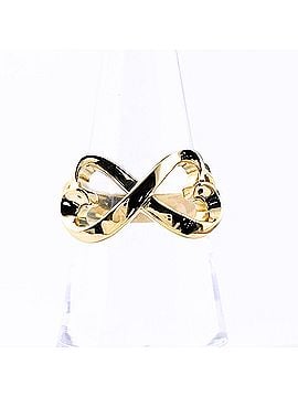 Tiffany & Co. Tiffany &amp; Co. Double Loving Heart Ring, Yellow Gold (YG), 750, Women's Ring (view 1)