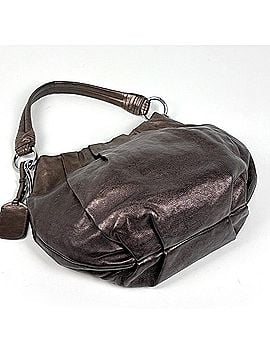 Prada Prada PRADA Logo Shoulder Bag Leather Bronze Women's (view 2)