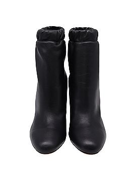 Jimmy Choo Jimmy Choo Marva 85 Ankle Boots in Black Leather (view 2)