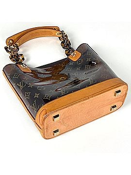 Louis Vuitton Louis Vuitton Cabas Ambre PM Tote Bag, Clear Monogram Handbag, Vinyl, Brown, M92502, Women's (view 2)