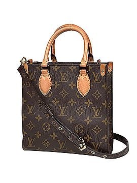 Louis Vuitton Louis Vuitton Sac Plat BB 2-Way Shoulder Bag, Monogram Brown, M45847, Women's (view 1)