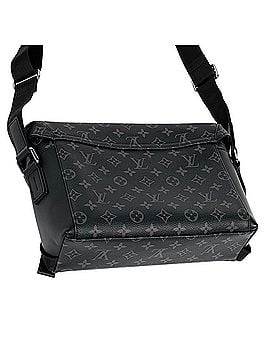 Louis Vuitton Louis Vuitton Messenger Voyage PM Shoulder Bag, Monogram Eclipse Noir (Black), M40511, Men's (view 2)