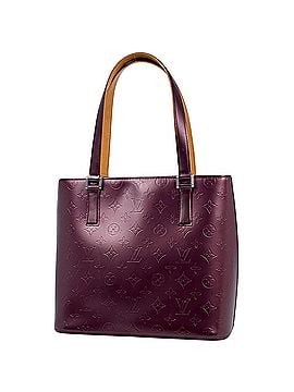 Louis Vuitton Louis Vuitton Stockton Shoulder Bag/Tote Bag, Monogram Mat Violet, M55116, Women's (view 1)