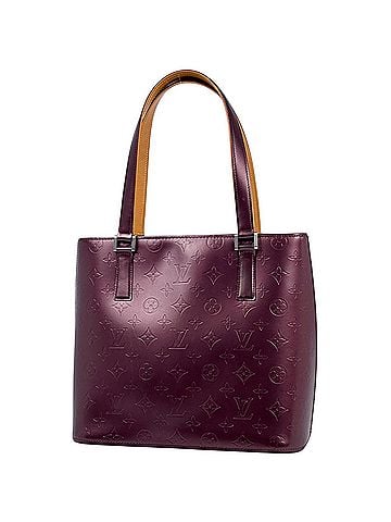 Louis Vuitton Louis Vuitton Stockton Shoulder Bag/Tote Bag, Monogram Mat Violet, M55116, Women's (view 1)