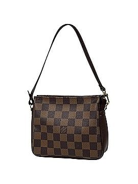 Louis Vuitton Louis Vuitton Trouse Makeup Accessory Pouch, Damier Brown, N51982, Women's (view 1)
