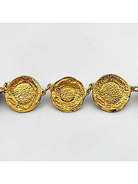 Chanel Chanel faux pearl necklace with Coco Mark, GP gold, for women. (view 2)