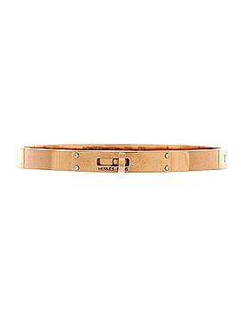 Hermès Kelly Bracelet 18K Rose Gold with 4 Diamonds Small (view 1)
