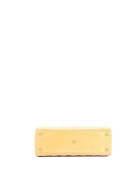 Christian Dior Lady Dior Bag Cannage Quilt Patent Large (view 2)