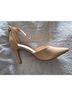 Shein 100% Leather Tan Heels Size 8 - photo 5