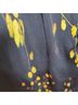 Prabal Gurung Floral Black Yellow Cocktail Dress Size M - photo 4