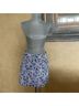 Lilly Pulitzer 100% Cotton 3% Spandex 97% Cotton Print Blue White Skort Size 6 - photo 3