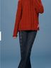 DAMSON MADDER Camo Red Wool Sweater Size 6 - photo 4