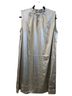H&M 100% Polyester Silver Casual Dress Size M - photo 1
