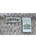 Orvis Tan White Blue Cardigan Size L - photo 3