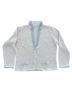 Orvis Tan White Blue Cardigan Size L - photo 1