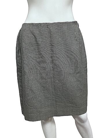 Oscar De La Renta Wool and Silk Formal Skirt (view 1)