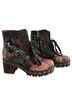 Spring Step Black Ankle Boots Size EU 37 - photo 1