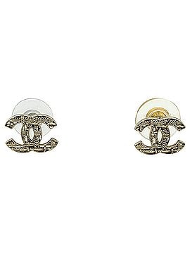 Chanel Chanel Coco Mark Earrings, GP Gold, Women's (view 1)