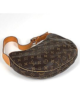 Louis Vuitton Louis Vuitton Croissant MM One-Shoulder Bag, Monogram Brown, M51512, Women's (view 2)