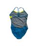 TYR Solid Blue Yellow One Piece Swimsuit Size XL - photo 2