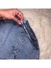 Zara Blue Denim Skirt Size 26 waist - photo 4