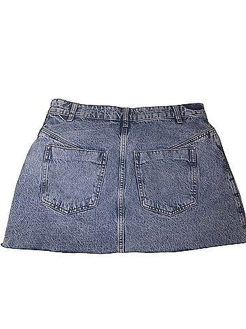 Zara zara Denim Skirt (view 2)