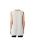 Eileen Fisher 100% Silk White Sleeveless Blouse Size M - photo 2