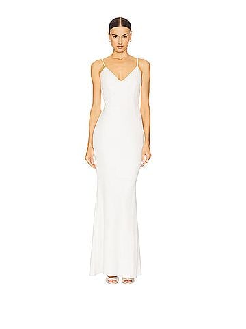 Katie May Bambina Gown in Ivory Katie May Cocktail Dress (view 1)