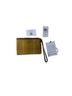 Coach Plaid Yellow Brown Leather Wristlet One size - photo 2