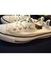 Converse 100% Coated Canvas Ivory White Sneakers Size 9 - photo 3