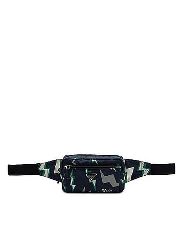 Prada Universal Studios Tessuto Frankenstein Thunder Belt Bag (view 1)