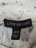 Lane Bryant Solid Ivory Long Sleeve Top Size 18 - photo 3