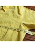 Chico's 100% Linen Yellow Button-Down Shirt Size 3X - photo 4