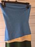 STAUD Color Block Blue Green White Casual Dress Size XS - photo 3