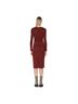 Walter Baker Leopard Print Burgundy Gray Yellow Cocktail Dress Size XS - photo 2